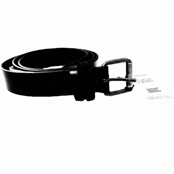 Timberland Women’s Black Leather Size XL Belt NWT